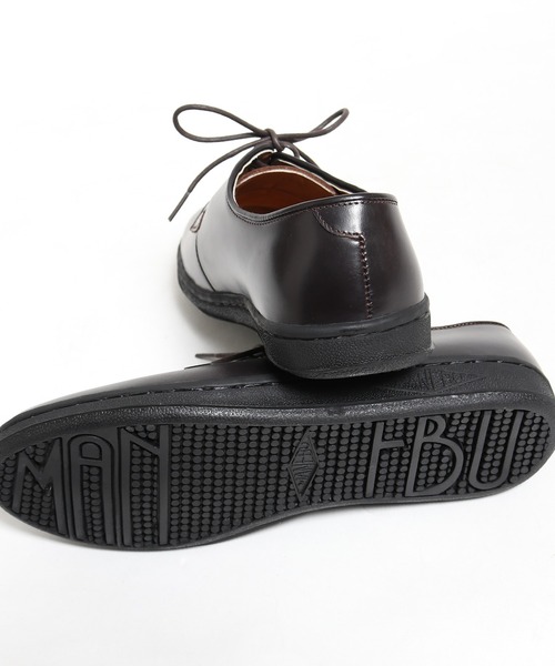 MANEBU(マネブ)の「MANEBU/マネブ HIHIN FACE SKIN レースアップレザーシューズ(ドレスシューズ・メンズ・ブラック・40)」の20枚目の写真