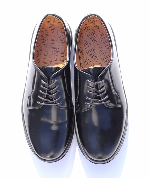 MANEBU(マネブ)の「MANEBU/マネブ HIHIN FACE SKIN レースアップレザーシューズ(ドレスシューズ・メンズ・ブラック・40)」の21枚目の写真