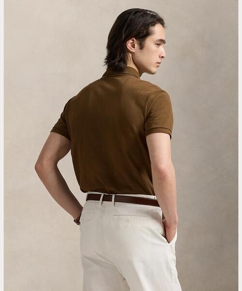 【未使用品】ポロラルフローレン カスタム スリム フィット メッシュ ポロシャツ RALPH LAUREN｜カスタム スリム フィット メッシュ ポロシャツ