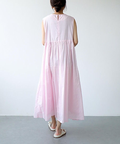 しゃんシャン　新品　スモッキングワンピース　2点　水色　黄色 SHIPS Colors:90～140cm / 〈洗濯機可能〉スモッキング フラワー