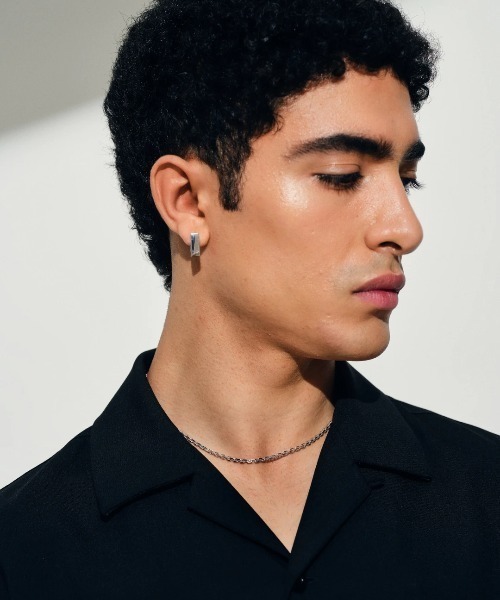 TOMWOOD】Square Hoops Small シルバー ピアス スクエア フープ