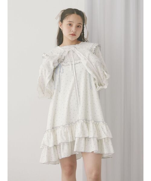 merry jenny（メリージェニー）の「flower waffleトップス（Tシャツ/カットソー・レディース・ピンク/ブルー・FREE）」の20枚目の写真