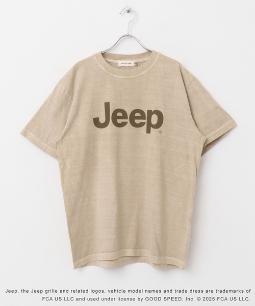 URBAN RESEARCH Sonny Label（アーバンリサーチサニーレーベル）の「GOOD ROCK SPEED　ジープ Tシャツ（Tシャツ/カットソー・レディース・チャコールグレー/ベージュ/ホワイト・ONE）」の3枚目の写真
