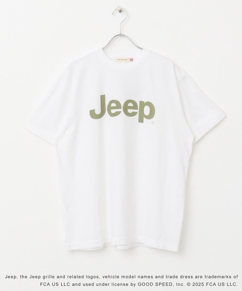 URBAN RESEARCH Sonny Label（アーバンリサーチサニーレーベル）の「GOOD ROCK SPEED　ジープ Tシャツ（Tシャツ/カットソー・レディース・チャコールグレー/ベージュ/ホワイト・ONE）」の2枚目の写真