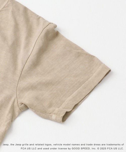 URBAN RESEARCH Sonny Label（アーバンリサーチサニーレーベル）の「GOOD ROCK SPEED　ジープ Tシャツ（Tシャツ/カットソー・レディース・チャコールグレー/ベージュ/ホワイト・ONE）」の11枚目の写真