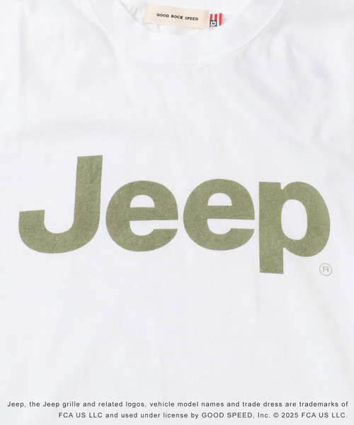 URBAN RESEARCH Sonny Label（アーバンリサーチサニーレーベル）の「GOOD ROCK SPEED　ジープ Tシャツ（Tシャツ/カットソー・レディース・チャコールグレー/ベージュ/ホワイト・ONE）」の8枚目の写真