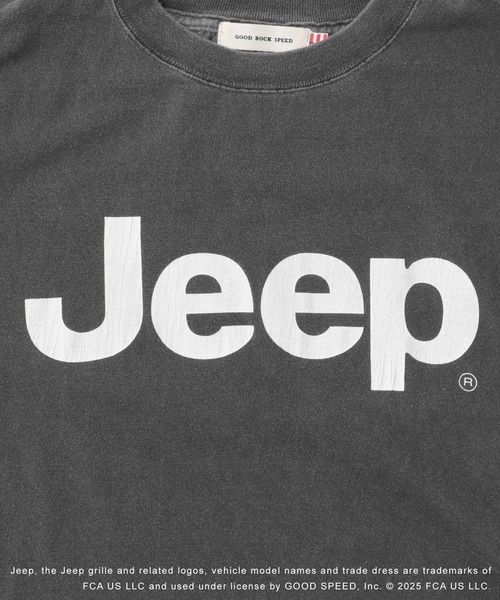 URBAN RESEARCH Sonny Label（アーバンリサーチサニーレーベル）の「GOOD ROCK SPEED　ジープ Tシャツ（Tシャツ/カットソー・レディース・チャコールグレー/ベージュ/ホワイト・ONE）」の7枚目の写真