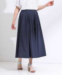 DRESKIP | 【撥水】タックギャザーフレアスカート(スカート)
