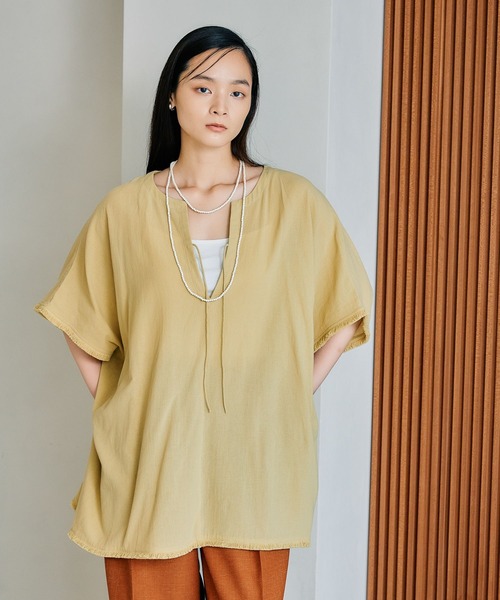 LEPSIM（レプシィム）の「ビーズロングネックレス　495857（ネックレス・レディース・アイボリー/レッド/ブラック・ONE SIZE）」の17枚目の写真