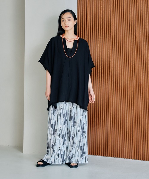 LEPSIM（レプシィム）の「ビーズロングネックレス　495857（ネックレス・レディース・アイボリー/レッド/ブラック・ONE SIZE）」の13枚目の写真