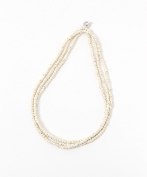 LEPSIM（レプシィム）の「ビーズロングネックレス　495857（ネックレス・レディース・アイボリー/レッド/ブラック・ONE SIZE）」の10枚目の写真