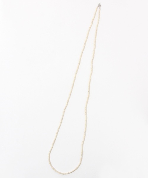 LEPSIM（レプシィム）の「ビーズロングネックレス　495857（ネックレス・レディース・アイボリー/レッド/ブラック・ONE SIZE）」の9枚目の写真