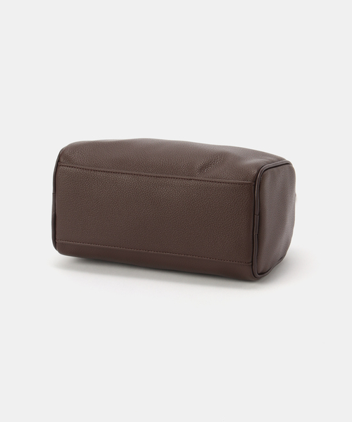 FRAMeWORK（フレームワーク）の「&MyuQ/アンドミューク KORO 2WAYラウンドボストン（ボストンバッグ・レディース・ブラック/ベージュ/ブラウン・FREE）」の16枚目の写真