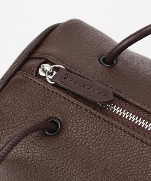 FRAMeWORK（フレームワーク）の「&MyuQ/アンドミューク KORO 2WAYラウンドボストン（ボストンバッグ・レディース・ブラック/ベージュ/ブラウン・FREE）」の22枚目の写真