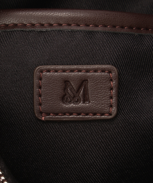 FRAMeWORK（フレームワーク）の「&MyuQ/アンドミューク KORO 2WAYラウンドボストン（ボストンバッグ・レディース・ブラック/ベージュ/ブラウン・FREE）」の21枚目の写真