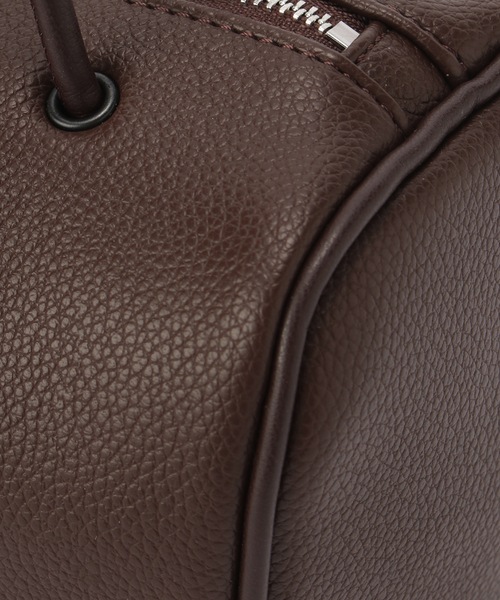 FRAMeWORK（フレームワーク）の「&MyuQ/アンドミューク KORO 2WAYラウンドボストン（ボストンバッグ・レディース・ブラック/ベージュ/ブラウン・FREE）」の17枚目の写真