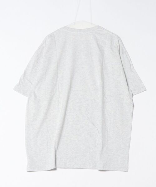 NEW GENTLEMAN（ニュージェントルマン）の「カラーズメッセ オーバーサイズT（Tシャツ/カットソー・メンズ・ベージュ/ホワイト/グレー・M/L/XL）」の11枚目の写真