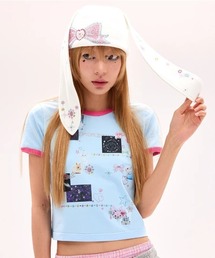 L.H.P | CFIERCE/フィアス/STICKER BUNNY HAT(ニットキャップ/ビーニー)