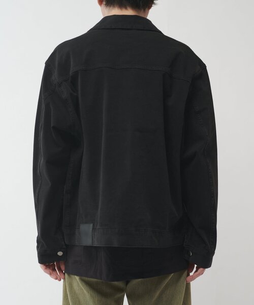 Lui's(ルイス)の「ストレッチBIGデニムトラッカージャケット(ブルゾン・メンズ・グレー/ブラック・S/M)」の22枚目の写真