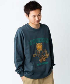 10.3oz WEEKEND 刺繍スウェットビッグTEE