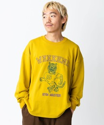 スウェット（イエロー/黄色系・刺繍）ファッション通販 - ZOZOTOWN