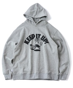 10.3oz KEEP IT UPスウェットプルパーカー