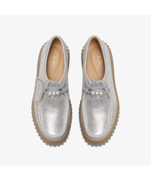 Clarks(クラークス)の「Torhill Bee / トーヒルビー(シルバー)(モカシン/デッキシューズ・レディース・シルバー・UK6/UK5.5/UK5/UK4.5/UK4/UK3.5/UK3)」の6枚目の写真