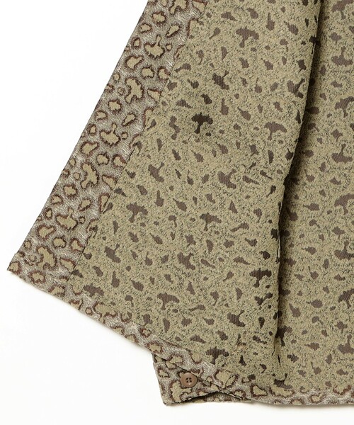 BEAMS PLUS（ビームスプラス）の「カモ ジャカード ミリタリー シャツ ジャケット（ブルゾン・メンズ・カーキ/ブラウン・S/M/L/XL）」の16枚目の写真