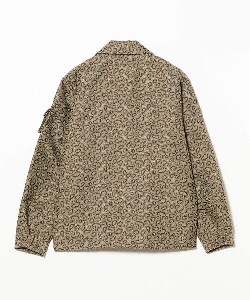 BEAMS PLUS（ビームスプラス）の「カモ ジャカード ミリタリー シャツ ジャケット（ブルゾン・メンズ・カーキ/ブラウン・S/M/L/XL）」の15枚目の写真