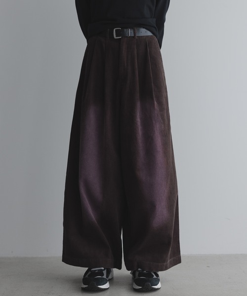 remer(リメール)の「Loose Blust Drape Corduroy Buggy PT / ルーズブラストドレープコーデュロイバギーワイドパンツ(その他パンツ・メンズ・ブラウン系その他/グレー系その他/ブラック系その他・LARGE/MEDIUM/SMALL/X-SMALL)」の21枚目の写真