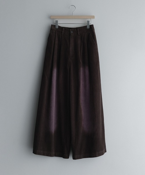 remer(リメール)の「Loose Blust Drape Corduroy Buggy PT / ルーズブラストドレープコーデュロイバギーワイドパンツ(その他パンツ・メンズ・ブラウン系その他/グレー系その他/ブラック系その他・LARGE/MEDIUM/SMALL/X-SMALL)」の19枚目の写真