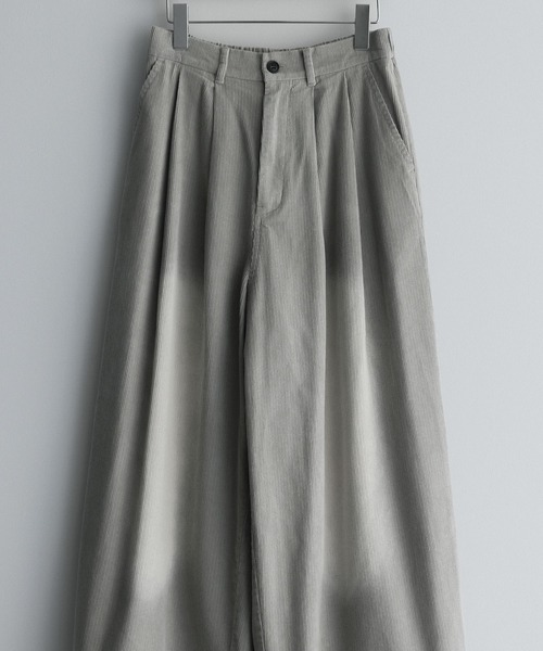 remer(リメール)の「Loose Blust Drape Corduroy Buggy PT / ルーズブラストドレープコーデュロイバギーワイドパンツ(その他パンツ・メンズ・ブラウン系その他/グレー系その他/ブラック系その他・LARGE/MEDIUM/SMALL/X-SMALL)」の13枚目の写真