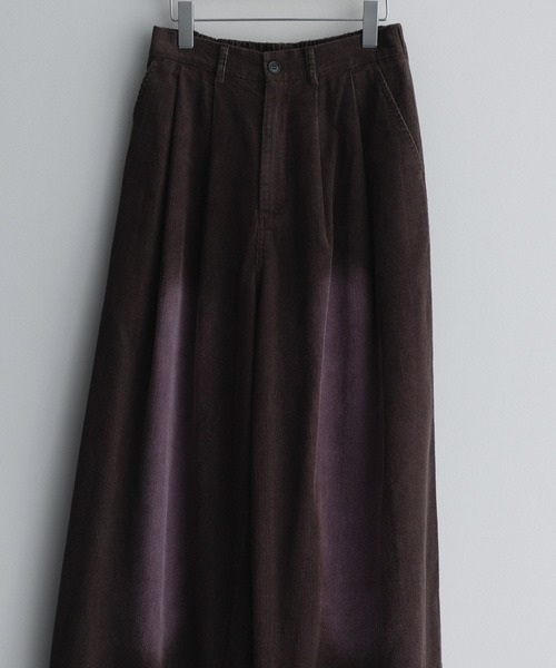 remer(リメール)の「Loose Blust Drape Corduroy Buggy PT / ルーズブラストドレープコーデュロイバギーワイドパンツ(その他パンツ・メンズ・ブラウン系その他/グレー系その他/ブラック系その他・LARGE/MEDIUM/SMALL/X-SMALL)」の20枚目の写真