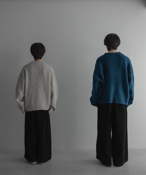 remer(リメール)の「Loose Blust Drape Corduroy Buggy PT / ルーズブラストドレープコーデュロイバギーワイドパンツ(その他パンツ・メンズ・ブラウン系その他/グレー系その他/ブラック系その他・LARGE/MEDIUM/SMALL/X-SMALL)」の4枚目の写真