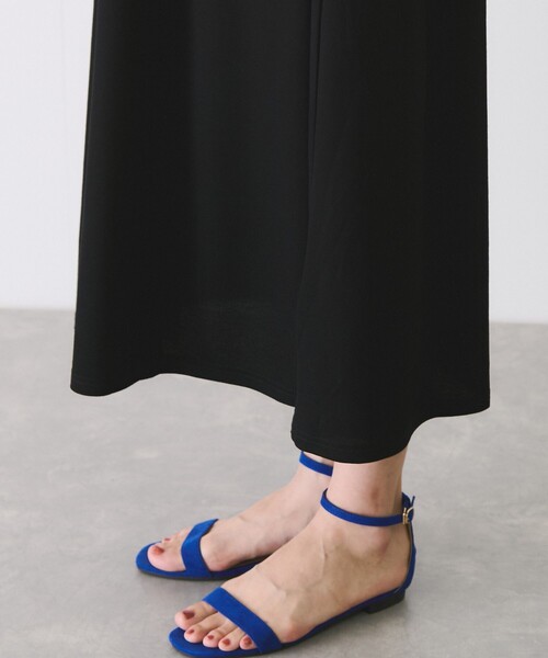 Jayro（ジャイロ）の「カノコ肩タックフレアワンピース（ワンピース・レディース・ブラック/グレー系その他/イエロー/キャメル・FREE）」の13枚目の写真