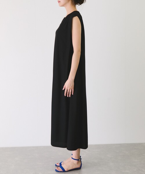 Jayro（ジャイロ）の「カノコ肩タックフレアワンピース（ワンピース・レディース・ブラック/グレー系その他/イエロー/キャメル・FREE）」の11枚目の写真