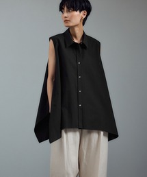 SALON　adam et rope' アダムエロペ 黒トップス　ブラウス ADAM ET ROPE'｜アダムエロペのシャツ/ブラウス（ブラック/黒色
