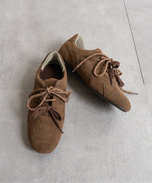 Fabby fabby(ファビィーファビィー)の「Wコードスニーカー(スニーカー・レディース・ブラック/ベージュ/ブラウン/グレー・MEDIUM/LARGE/SMALL)」の20枚目の写真