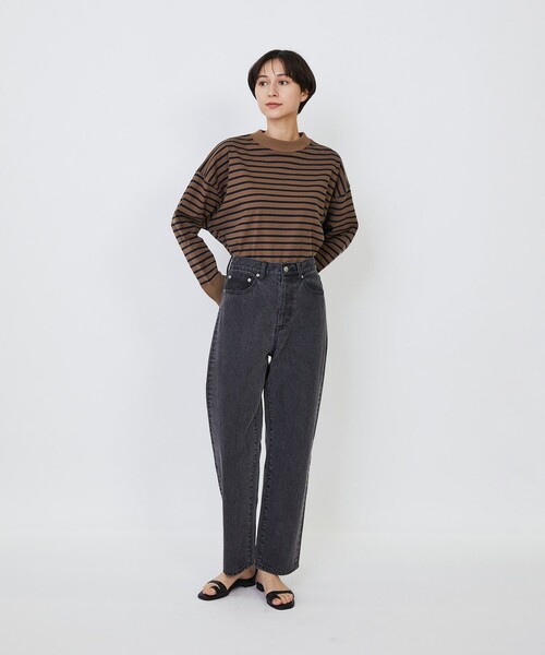 LOISIR（ロワズィール）の「デニムストレートパンツ（デニムパンツ・レディース・ブラック系その他/インディゴブルー・36/38/40）」の13枚目の写真