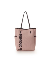 & chouette | キャンバス風バイカラートートバッグ(トートバッグ)