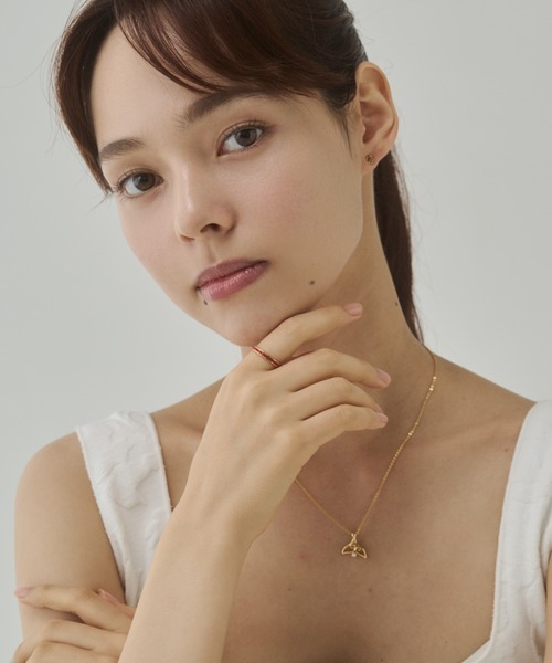 ciite' surgical stainless(シーテサージカルステンレス)の「【 金属アレルギー対応 】 カラービジュー エターナルリング サージカルステンレス(リング・レディース・ブルー/グリーン/レッド/ブラック・13号/11号)」の8枚目の写真