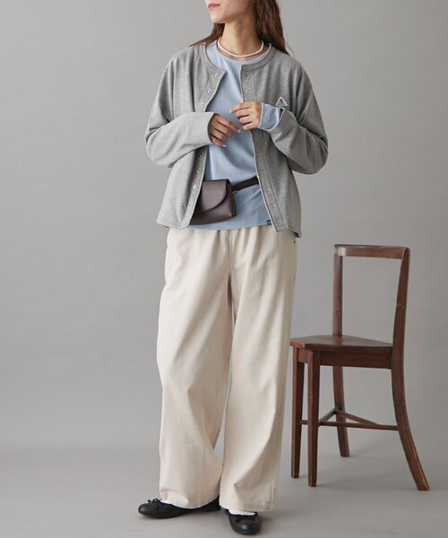 GEVACO（ゲバコ）の「【3サイズ展開】【GEVACO】コーデュロイイージーワイドパンツ（その他パンツ・レディース・キャメル/アイボリー/ブラック・SMALL/MEDIUM/LARGE）」の10枚目の写真