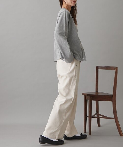 GEVACO（ゲバコ）の「【3サイズ展開】【GEVACO】コーデュロイイージーワイドパンツ（その他パンツ・レディース・キャメル/アイボリー/ブラック・SMALL/MEDIUM/LARGE）」の11枚目の写真