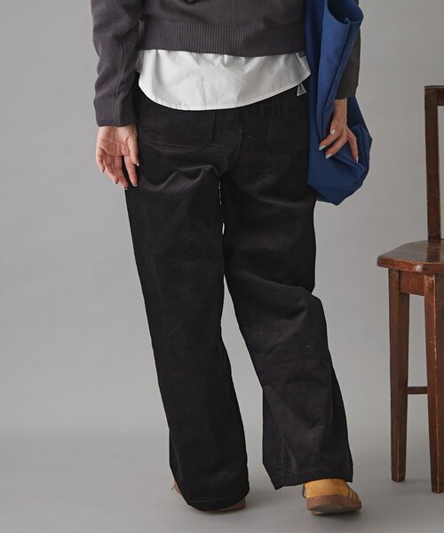 GEVACO（ゲバコ）の「【3サイズ展開】【GEVACO】コーデュロイイージーワイドパンツ（その他パンツ・レディース・キャメル/アイボリー/ブラック・SMALL/MEDIUM/LARGE）」の17枚目の写真
