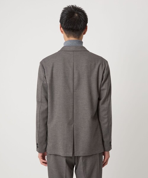 green label relaxing（グリーンレーベルリラクシング）の「ウォッシャブル フラノ ツイル リラックス ジャケット -ストレッチ-（テーラードジャケット・メンズ・ダークグレー/ベージュ/ネイビー・S/M/L/XL）」の15枚目の写真