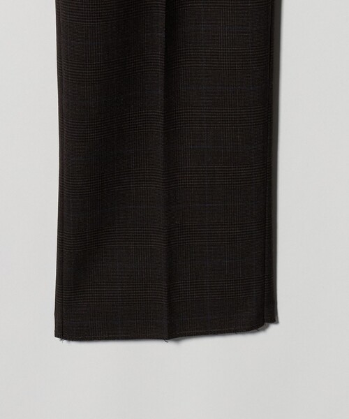 green label relaxing（グリーンレーベルリラクシング）の「REDA グレンチェック HX 1プリーツ スーツパンツ（スーツパンツ・メンズ・ダークブラウン/ダークグレー・80/76/84/88/92/72）」の15枚目の写真