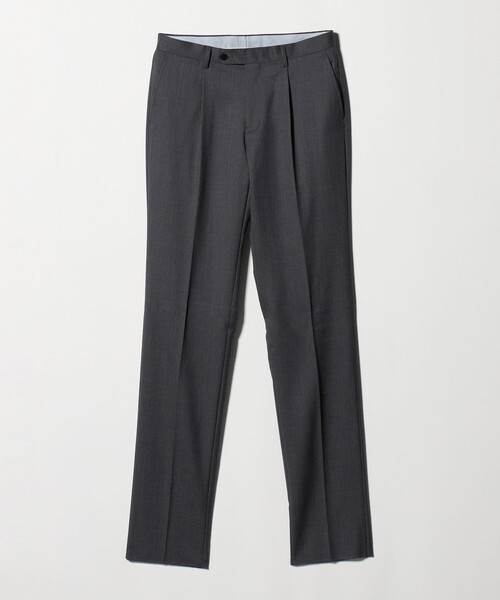 green label relaxing（グリーンレーベルリラクシング）の「REDA グレンチェック HX 1プリーツ スーツパンツ（スーツパンツ・メンズ・ダークブラウン/ダークグレー・80/76/84/88/92/72）」の19枚目の写真