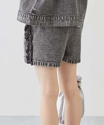 devirock（デビロック）の「【セットアップ可能】おめかし デニム フリル スコート（スカート）」