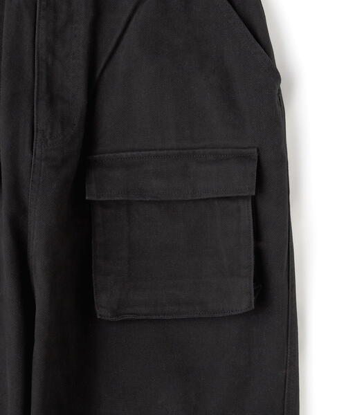 WHITELAND（ホワイトランド）の「WHITELAND/ホワイトランド/WIDE CARGO PANTS/ワイドカーゴパンツ（カーゴパンツ・レディース・ブラック・M/L）」の9枚目の写真