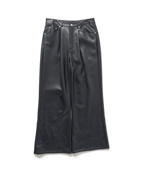 Subciety（サブサエティ）の「Faux leather pants（その他パンツ・メンズ・ブラック/ブラック系その他・SMALL/MEDIUM/LARGE/X-LARGE）」の5枚目の写真